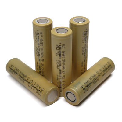 2000mah 18650 litio recargable Ion Battery Cell alta tasa de 500 veces