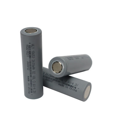 Batería de litio recargable de 3,6 voltios 2600mah de la INR 18650 para el coche eléctrico