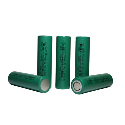 NCM 18650 litio Ion Battery Cell 2500 MAh High Capacity Rechargeable de 3,6 voltios