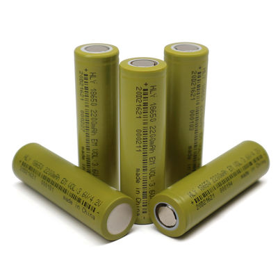 3,6 voltios 18650 2200mah Li Ion Battery High Capacity recargable estupendo