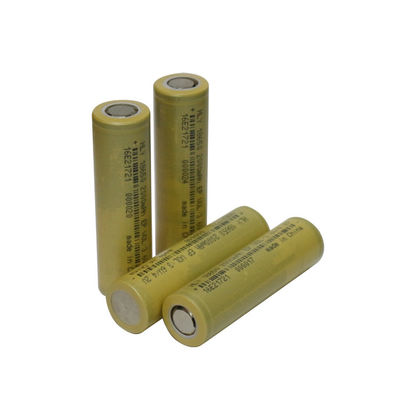 Litio recargable cilíndrico Ion Battery High Energy Density 3.6V 2000mAh del kc 18650