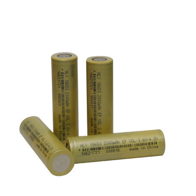 Alta seguridad 3,6 batería recargable 2000mah 18650 de voltio para la vespa eléctrica