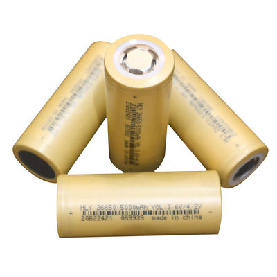 Litio Li Ion Battery Cell recargable 5000mAh 26650 3.6v del polímero