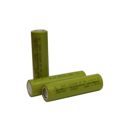 500 veces 3,6 densidad de alta energía recargable de la batería del litio 2200mah 18650 de voltio