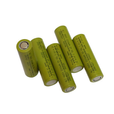 500 veces 3,6 densidad de alta energía recargable de la batería del litio 2200mah 18650 de voltio