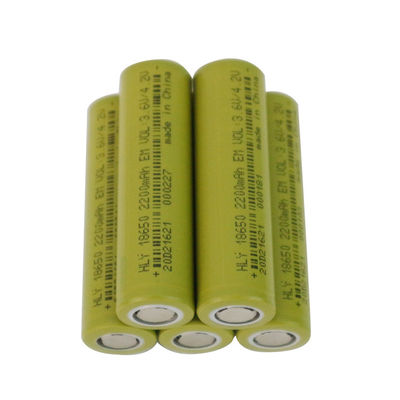 pilas de batería bajas del litio de las baterías recargables de la autodescarga 2200mah 18650