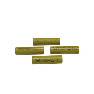 Célula de batería larga de la vida de ciclo 18650, 3,6 batería de litio de voltio 2200mah