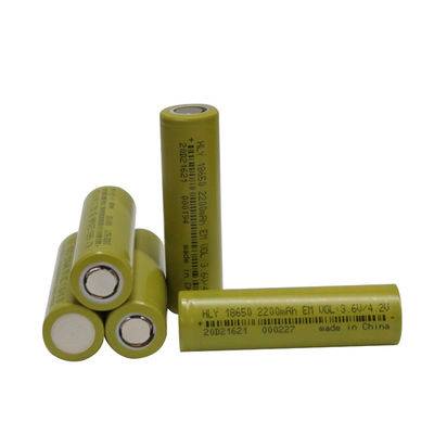 Alto ODM del OEM de la seguridad 3,6 de la batería recargable de V Li Ion 2200mah 18650