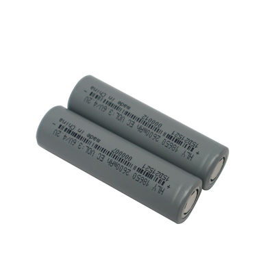 Litio profundo 18650 del ciclo 3,7 batería recargable de voltio 2600mah para las vespas eléctricas