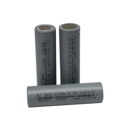 Litio profundo 18650 del ciclo 3,7 batería recargable de voltio 2600mah para las vespas eléctricas