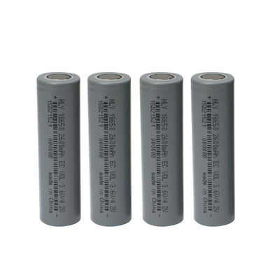 BIS recargable de la batería 3.6V de Ion Battery Cell 2600mah 18650 del litio de HLY