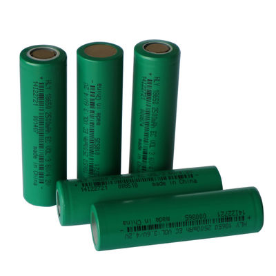 HLY Li Ion 3,6 V 2500mah 18650 baterías recargables para los vehículos eléctricos