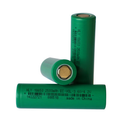 Litio recargable Ion Bright Light Torch Battery 18650 3.6V 2500mAh