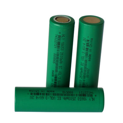 Densidad de alta energía recargable 3,6 de la batería reciclable de voltio 2500mah 18650