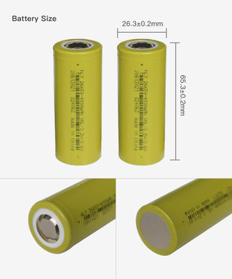 Batería de litio recargable de 3,6 voltios de la batería de litio de HLY 3C 4000mAh NCM 26650