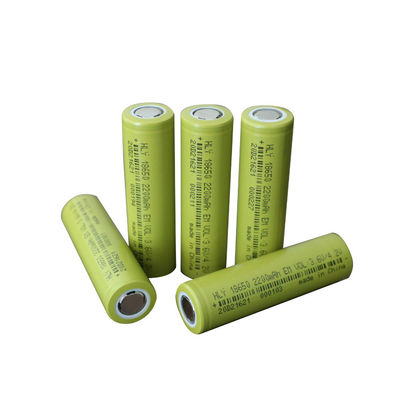 Célula cilíndrica recargable de la batería de la ión de litio 3.6V 2200mah 18650