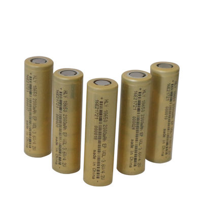 Litio Ion Battery 3.6V 2000mAh de la densidad de alta energía 18650 para los utensilios de jardinería