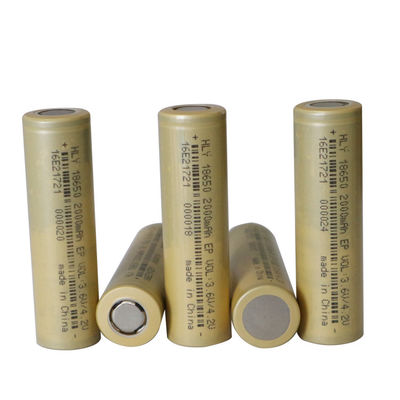 Litio Ion Battery 3.6V 2000mAh de la densidad de alta energía 18650 para los utensilios de jardinería