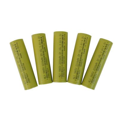 alto litio cilíndrico Ion Rechargeable Battery Cell 2200mah 18650 de la seguridad 3.6V