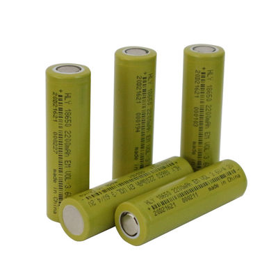 alto litio cilíndrico Ion Rechargeable Battery Cell 2200mah 18650 de la seguridad 3.6V