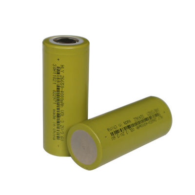 alta capacidad 4000mAh 26650 batería recargable de 3,2 voltios para las luces solares