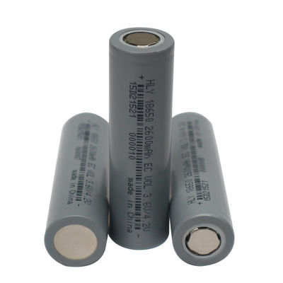 BIS 3,6 batería de la célula de la alta tasa 18650 de la batería recargable 2600mAh de voltio