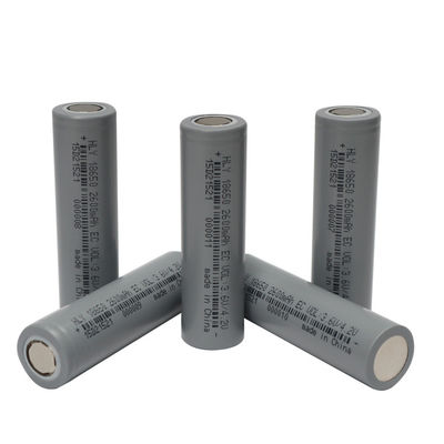 Batería cilíndrica de Li Ion 2600mah 18650 del poder más elevado recargable