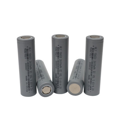 18650 3,6 seguridad recargable cilíndrica de la batería de litio de V 2600mah alta