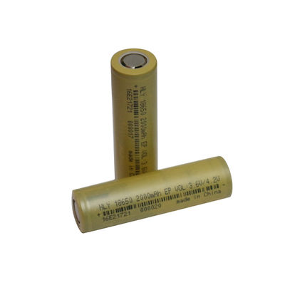 3.6V 2000mAh 18650 Li Ion Rechargeable Solar Battery Cell para los productos electrónicos de consumo