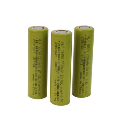 Batería solar recargable de EN62133 18650 3.6V 2200mAh para la linterna llevada