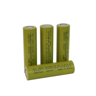 Baterías recargables de las baterías ligeras solares de NCM 3,6 v Li Ion Cell 2200mAh