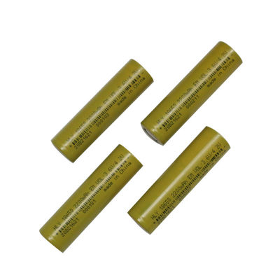 FCC 18650 2200 solares MAh Lithium Ion Rechargeable Batteries para las luces del jardín