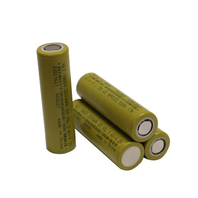 FCC 18650 2200 solares MAh Lithium Ion Rechargeable Batteries para las luces del jardín