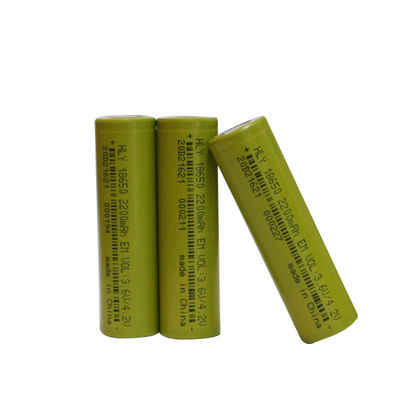 Litio recargable 2200mAh Ion Battery High Discharge Rate de la FCC 18650